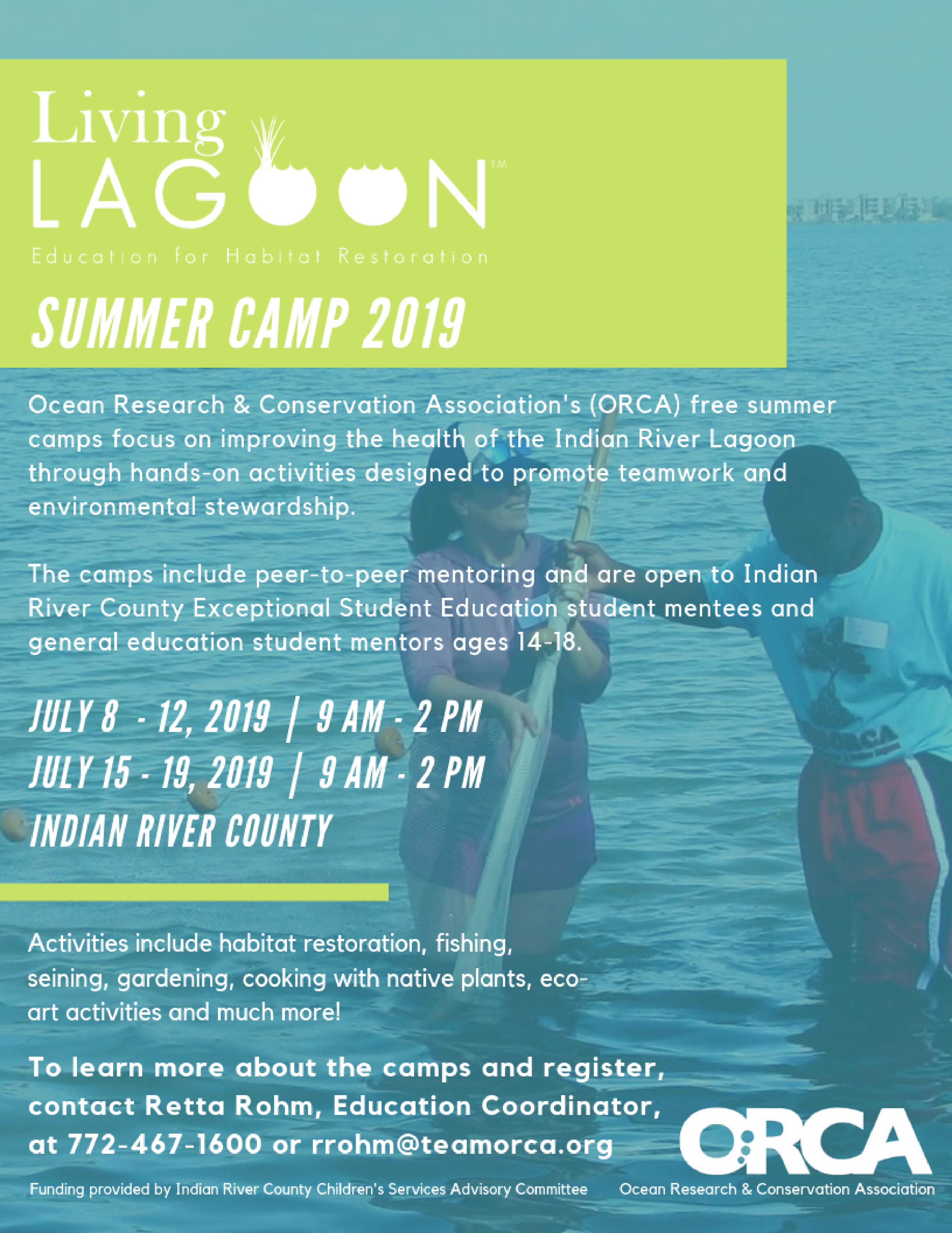 FREE summer camp for IRC high school students Vero News