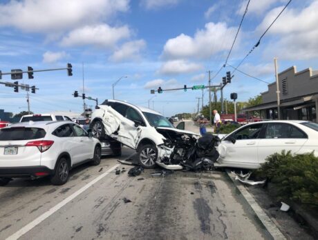 Man charged in connection with Monday multi-vehicle crash on U.S. 1