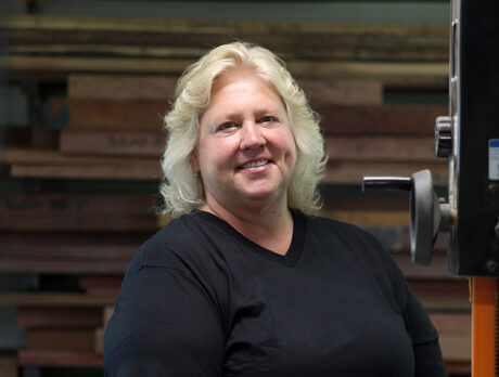 Creative opportunity knocks for woodworking artist Nevaeh