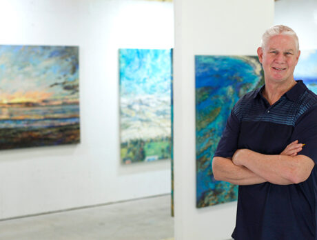 Painter Schwarze strives to capture ‘the awe of the view’