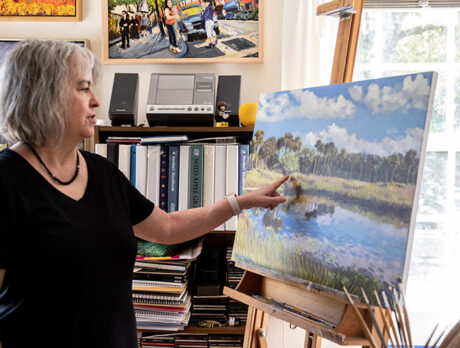 Easel transition: Newcomer fits right into Vero arts scene