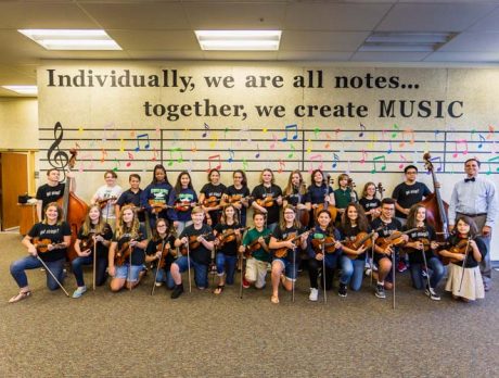 Violinist pair instrumental in students’ string success