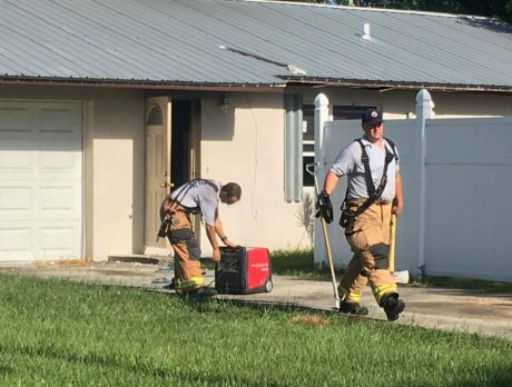 Family displaced after home fire