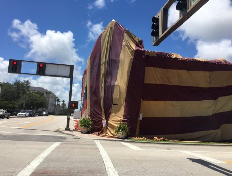Historic Pocahontas building tented for termites