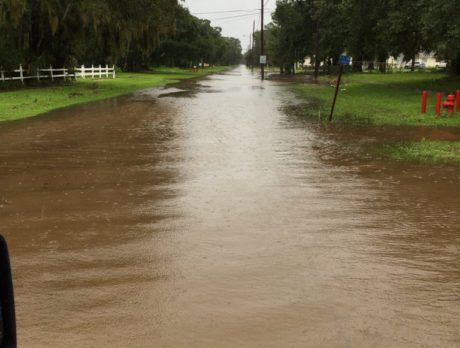 Avoid these flooded areas