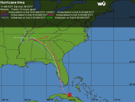 Vero no longer in forecast cone for Irma