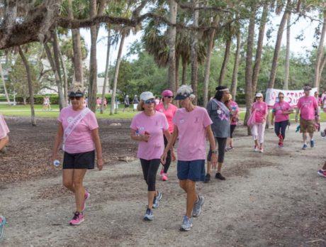 ‘Pink’ walkers raise lots of green at ‘Making Strides’