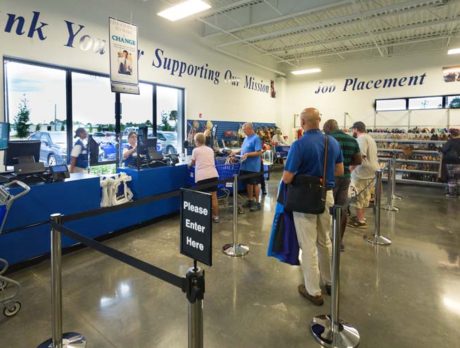 Shoppes at 11th open with debut of new Goodwill store
