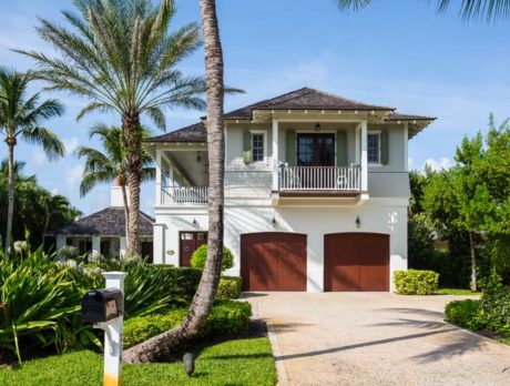 Find South Beach serenity in elegant Seagrove home
