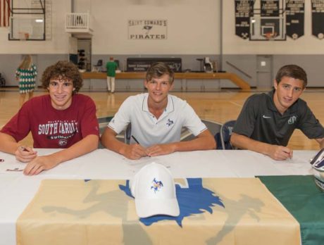 Signature moment for trio of St. Ed’s sports stalwarts