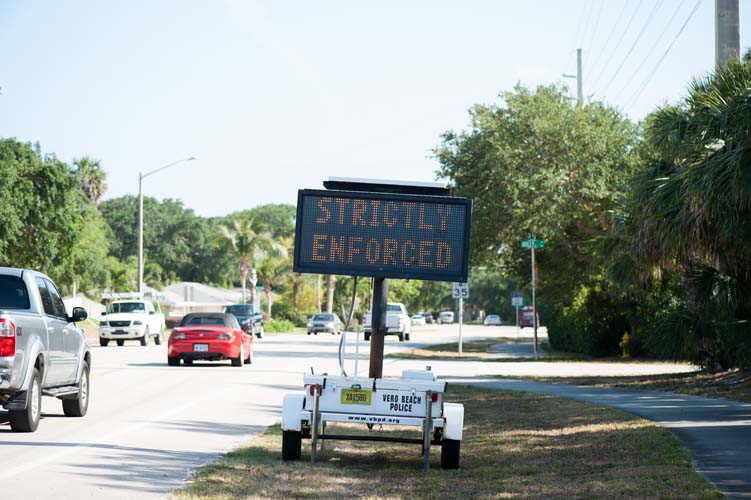 Speeders taking shortcut off A1A being targeted