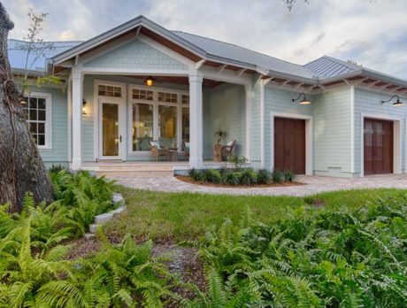 Coastal Craftsman home loaded with high-tech features