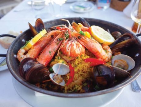 Wonderful seafood in a no-longer small town in Portugal