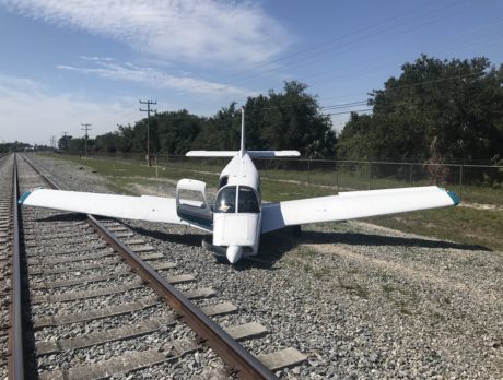 Loss of power caused plane crash; no injuries for instructor and student