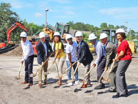 Groundbreaking ceremony for expansion project at GYAC