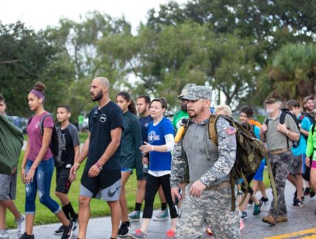 Carry on! Fundraising gets a lift at Ruck March