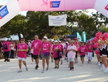 Riverside Park awash in pink for breast cancer walk