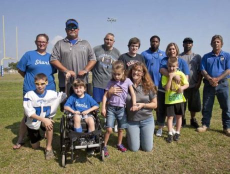 Extraordinary Sharks team cheers exceptional kids