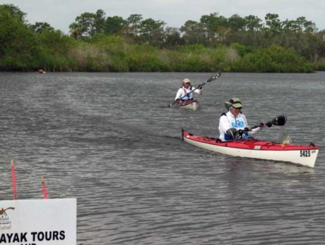 Rowers put paddles to water to raise money for Sebastian seniors