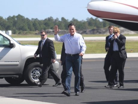 Mitt Romney returns to Vero Beach