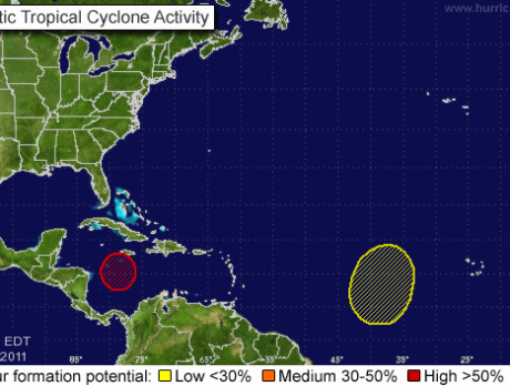 Area of concern south of Jamaica – Aug. 18