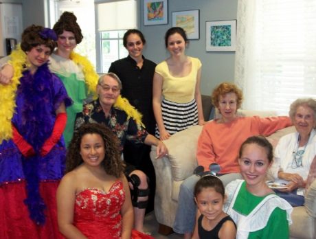 Charter High students give sneak peek of Cinderella the Musical to By the River residents