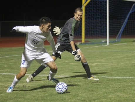 Sharks’ boys soccer beat Hawks 1-0