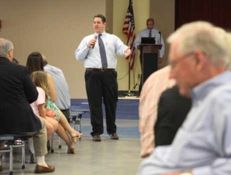 School district town hall meeting