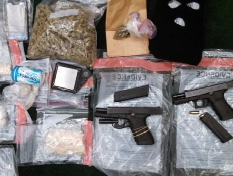 Drugs, guns lead to arrest of Gifford man