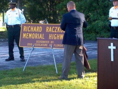 Dep. Raczkoski Memorial Highway Dedication