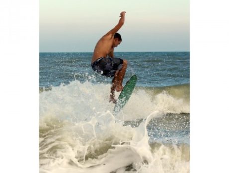 Skim boarding in Vero Beach