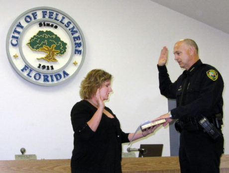 Fellsmere Council welcomes new Police Chief Touchberry