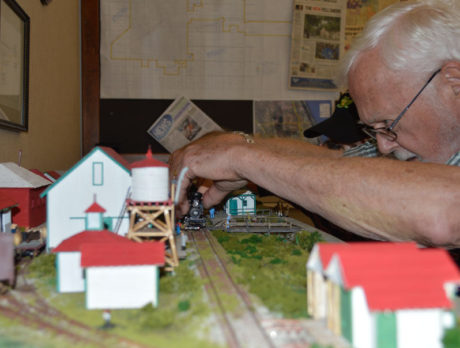Fellsmere receives historic railway village model