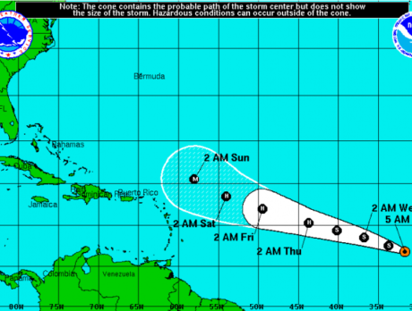 Tropical Storm Katia – Aug. 30