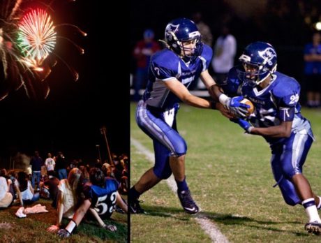 Homecoming Game Fireworks at St. Edward’s Regardless of Score