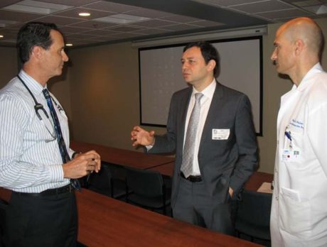 Duke University doctor visits IRMC for lung cancer presentation