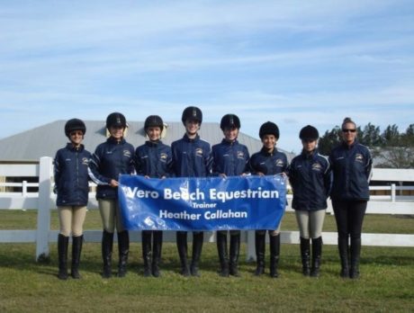 Vero Beach Equestrian team finishes second in IEA competition