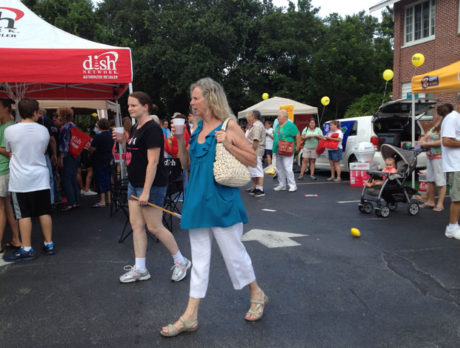 Businesses fire up grills, carve watermelon for Chamber fun