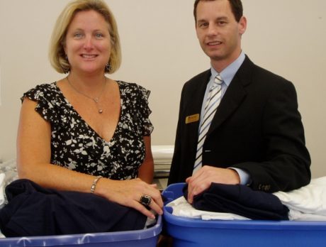 Seacoast employees provide uniforms for local school children
