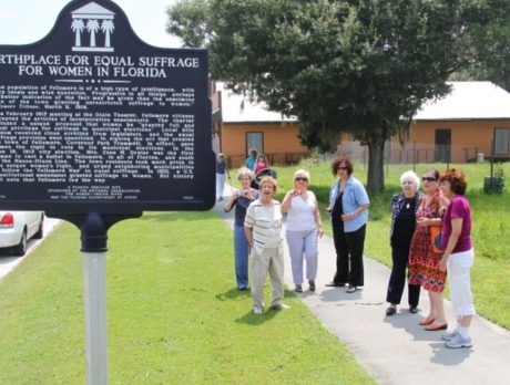 Women gather in Fellsmere to recognize first female votes in South