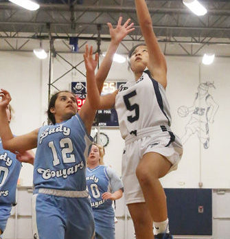 St. Ed’s girls basketballers take modest step forward