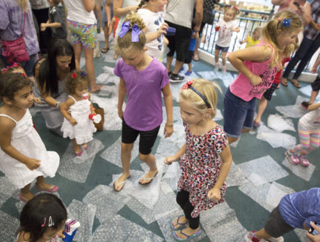 PHOTOS: Kids prove Bubble Wrap Explosion is tops for pops