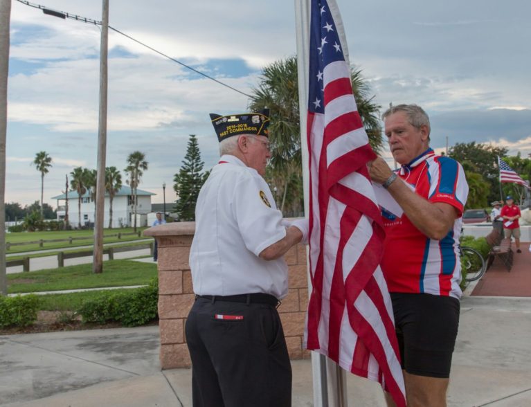 Retired colonel cycles through Sebastian