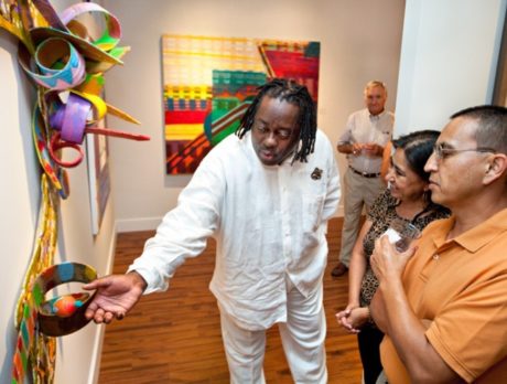 Art lovers flock to first Gallery Stroll of the season