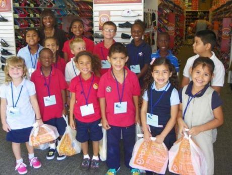Sneaker Exchange Program provides shoes to children in need