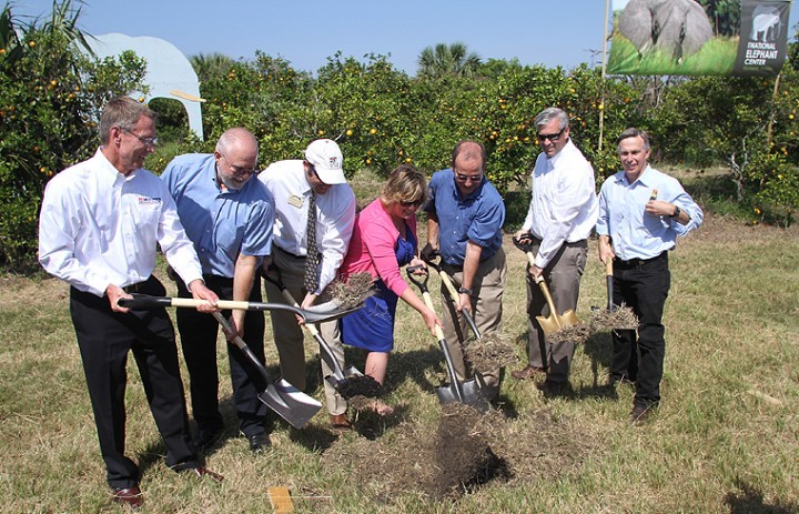 National Elephant Center Ground Breaking