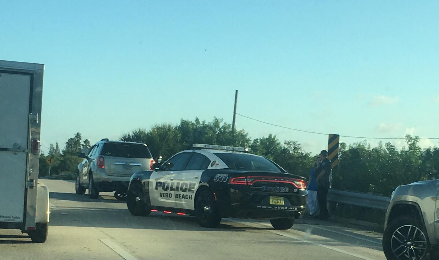Motorcyclist hurt after colliding with SUV - Vero News