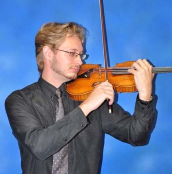 Israeli violinist Daniel Askerov at Temple Beth Shalom Dec. 4