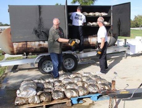 County firefighters, volunteers provide 224 turkeys for Thanksgiving