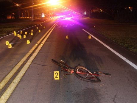 Bicyclist struck in hit-run has died